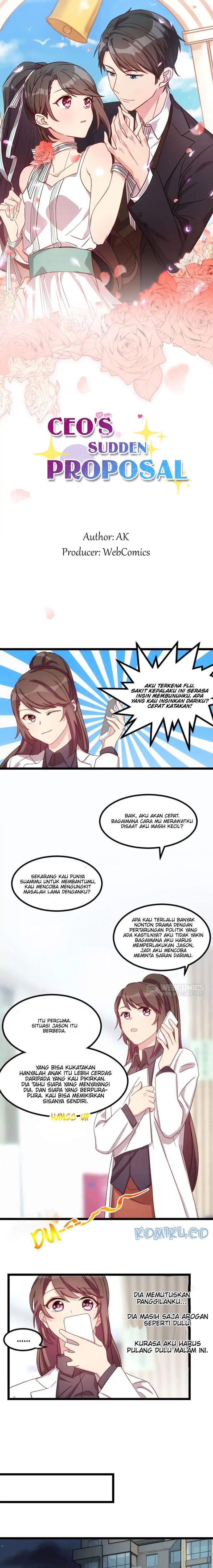 CEO’s Sudden Proposal Chapter 68 Gambar 1